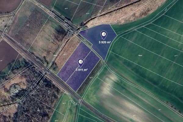 Predaj pozemku 6.443 m², Kostelec nad Labem Predaj pozemku 6.443 m², Kostelec nad Labem