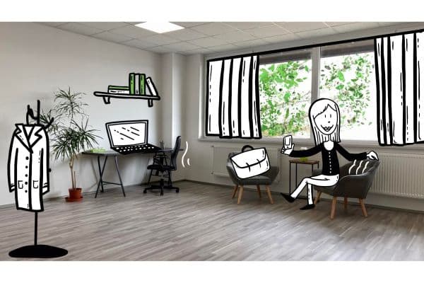 Prenájom kancelárie 36 m², Na Harfě, Praha Prenájom kancelárie 36 m², Na Harfě, Praha