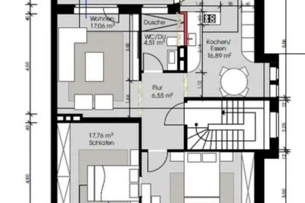 Prenájom bytu 3-izbový 80 m², Bataverstraße, Köln, Severné Porýnie - Westfálsko Prenájom bytu 3-izbový 80 m², Bataverstraße, Köln, Severné Porýnie - Westfálsko