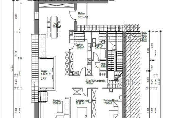 Prenájom bytu 4-izbový 185 m², Rüttenscheider Straße 204, Essen Prenájom bytu 4-izbový 185 m², Rüttenscheider Straße 204, Essen