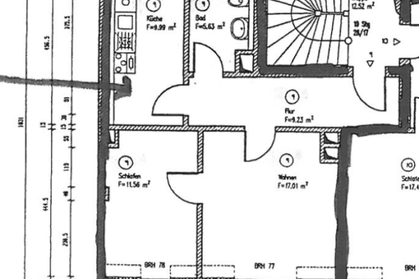Prenájom bytu 2-izbový 54 m², Leipzig, Sasko Prenájom bytu 2-izbový 54 m², Leipzig, Sasko