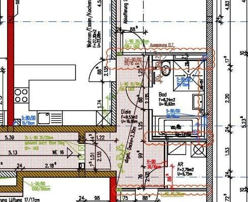 Prenájom bytu 3-izbový 75 m², Karolinenstr. 22, Fürth, Bavorsko Prenájom bytu 3-izbový 75 m², Karolinenstr. 22, Fürth, Bavorsko