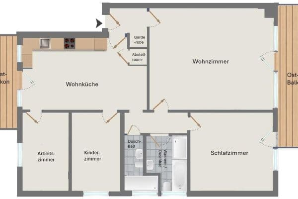Predaj bytu 4-izbový 103 m², Oberursel Predaj bytu 4-izbový 103 m², Oberursel