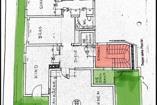 Prenájom bytu 3-izbový 120 m², Gerasmühler Straße 31, Stein Prenájom bytu 3-izbový 120 m², Gerasmühler Straße 31, Stein