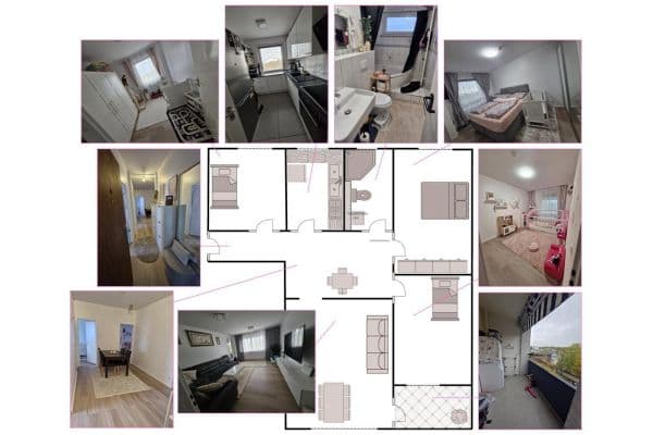 Predaj bytu 4-izbový 83 m², Geschwister-Scholl-Straße 15, Wiesbaden Predaj bytu 4-izbový 83 m², Geschwister-Scholl-Straße 15, Wiesbaden