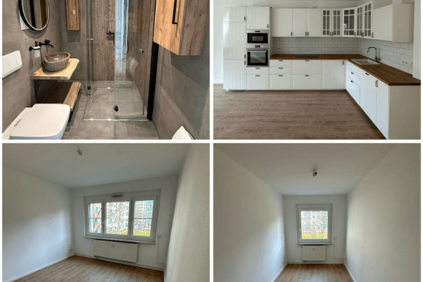 Prenájom bytu 3-izbový 68 m², Faleska-Meinig-Straße 108, Chemnitz, Sasko Prenájom bytu 3-izbový 68 m², Faleska-Meinig-Straße 108, Chemnitz, Sasko