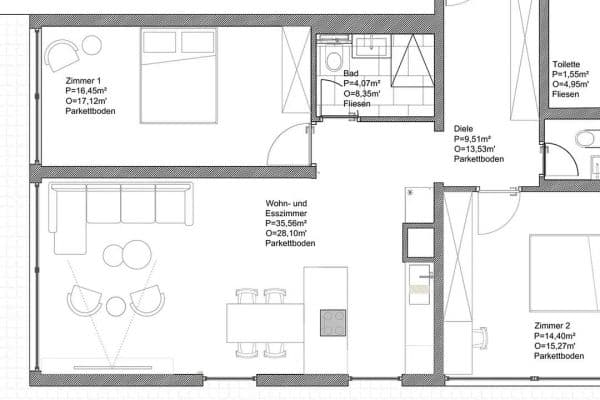 Prenájom bytu 3-izbový 95 m², Johann-Clanze-Straße 49, München, Bavorsko Prenájom bytu 3-izbový 95 m², Johann-Clanze-Straße 49, München, Bavorsko