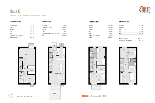 Predaj domu 181 m², pozemek 141 m², Hamburg, Hamburg Predaj domu 181 m², pozemek 141 m², Hamburg, Hamburg