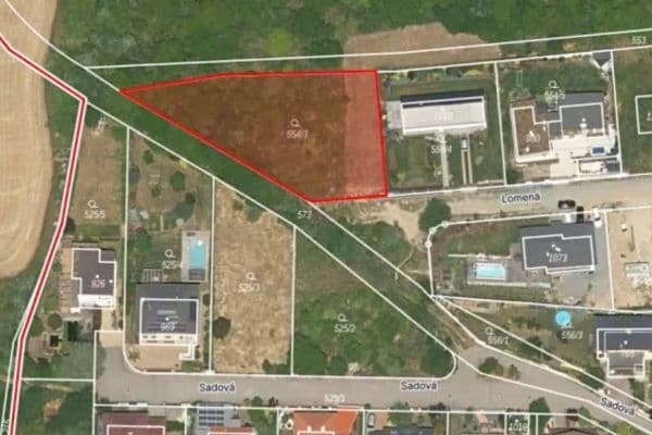 Predaj pozemku 1.298 m², Statenice Predaj pozemku 1.298 m², Statenice