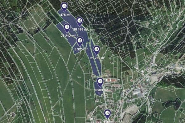 Predaj pozemku 5.393 m², Rokytnice nad Jizerou Predaj pozemku 5.393 m², Rokytnice nad Jizerou