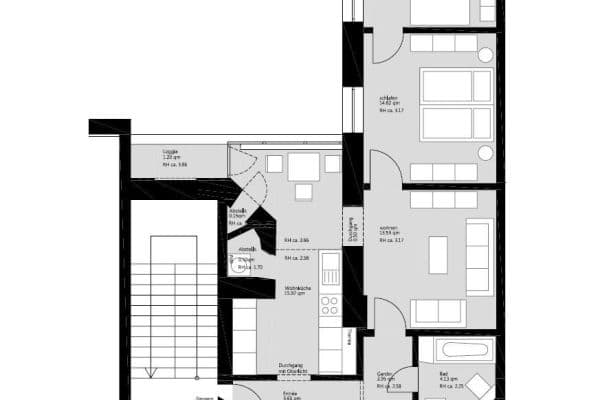Predaj bytu 3-izbový 64 m², Stammheimer Straße 59, Köln, Severné Porýnie - Westfálsko Predaj bytu 3-izbový 64 m², Stammheimer Straße 59, Köln, Severné Porýnie - Westfálsko