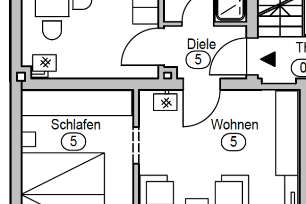 Prenájom bytu 2-izbový 50 m², Ammonstraße 2, Fürth Prenájom bytu 2-izbový 50 m², Ammonstraße 2, Fürth