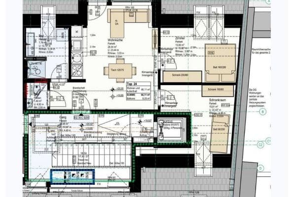 Prenájom bytu 3-izbový 67 m², Wien, Viedeň Prenájom bytu 3-izbový 67 m², Wien, Viedeň