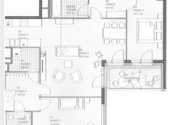 Prenájom bytu 3-izbový 96 m², Handelskai 132A, Wien, Viedeň Prenájom bytu 3-izbový 96 m², Handelskai 132A, Wien, Viedeň