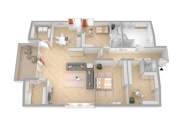 Predaj bytu 4-izbový 170 m², München Land, Bavorsko Predaj bytu 4-izbový 170 m², München Land, Bavorsko