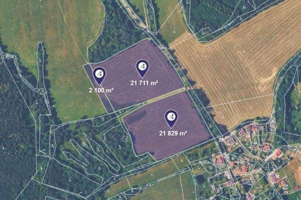 Predaj pozemku 45.640 m², Přídolí Predaj pozemku 45.640 m², Přídolí