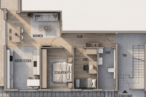 Predaj bytu 3-izbový 68 m², Neuhausen Predaj bytu 3-izbový 68 m², Neuhausen