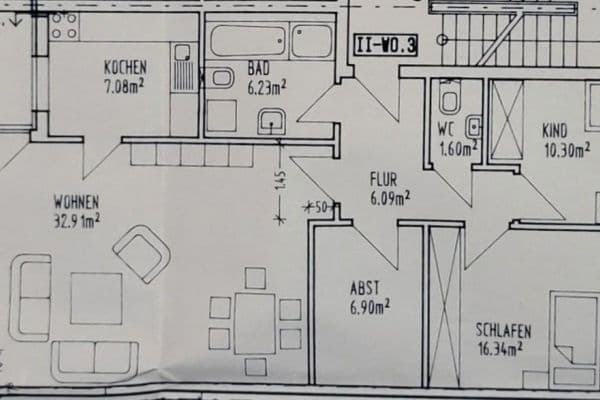Prenájom bytu 3-izbový 91 m², Krumme Straße 14, Stadthagen Prenájom bytu 3-izbový 91 m², Krumme Straße 14, Stadthagen