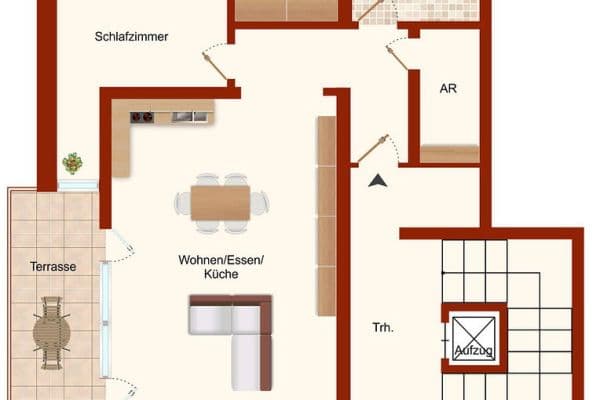Prenájom bytu 2-izbový 104 m², Weinsteige 10, Bad Mergentheim, Bádensko-Wurttembersko Prenájom bytu 2-izbový 104 m², Weinsteige 10, Bad Mergentheim, Bádensko-Wurttembersko