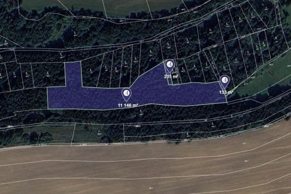 Predaj pozemku 13.322 m², Řenče Predaj pozemku 13.322 m², Řenče
