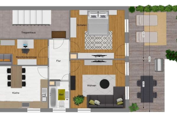Prenájom bytu 3-izbový 89 m², Karolinenstraße 35a, Neustadt an der Weinstraße Prenájom bytu 3-izbový 89 m², Karolinenstraße 35a, Neustadt an der Weinstraße