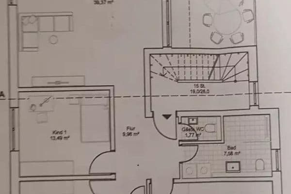 Prenájom bytu 4-izbový 113 m², Ober-Wöllstadt Prenájom bytu 4-izbový 113 m², Ober-Wöllstadt