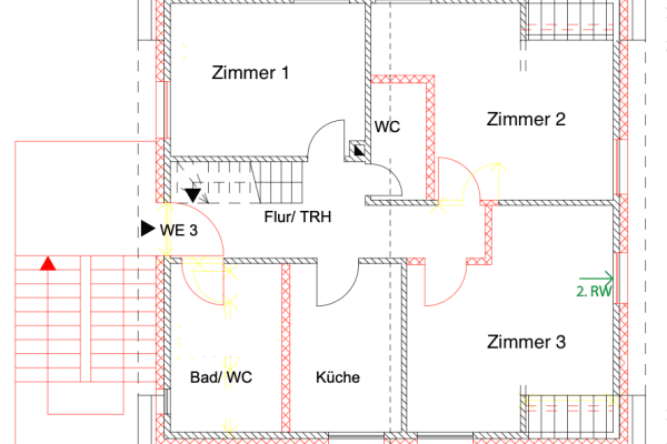 Prenájom bytu 4-izbový 80 m², Böblinger Straße 334, Stuttgart Prenájom bytu 4-izbový 80 m², Böblinger Straße 334, Stuttgart