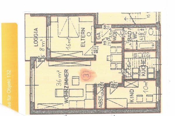 Prenájom bytu 3-izbový 87 m², Bahnhofstraße, Bardowick Prenájom bytu 3-izbový 87 m², Bahnhofstraße, Bardowick