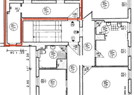Prenájom bytu 2-izbový 69 m², Bernburgerstraße 16, Dessau-Roßlau, Sasko-Anhaltsko Prenájom bytu 2-izbový 69 m², Bernburgerstraße 16, Dessau-Roßlau, Sasko-Anhaltsko