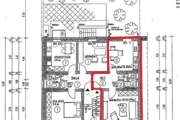 Prenájom bytu 1-izbový 41 m², Baltenstraße 20, Düsseldorf, Severné Porýnie - Westfálsko Prenájom bytu 1-izbový 41 m², Baltenstraße 20, Düsseldorf, Severné Porýnie - Westfálsko