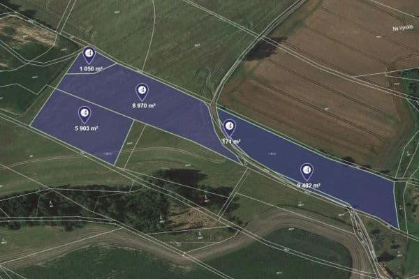 Predaj pozemku 25.576 m², Stružinec Predaj pozemku 25.576 m², Stružinec
