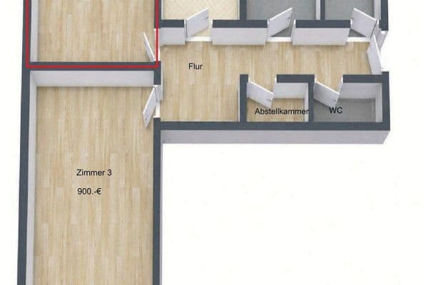 Prenájom bytu 3-izbový 70 m², Karl-Marx-Ring 92, München-Ramersdorf, Bavorsko Prenájom bytu 3-izbový 70 m², Karl-Marx-Ring 92, München-Ramersdorf, Bavorsko