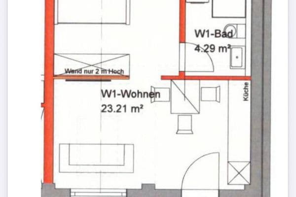 Prenájom bytu 1-izbový 28 m², Ettlinger Str. 11, Karlsruhe, Bádensko-Wurttembersko Prenájom bytu 1-izbový 28 m², Ettlinger Str. 11, Karlsruhe, Bádensko-Wurttembersko