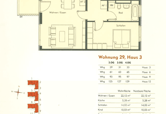 Prenájom bytu 3-izbový 71 m², Wallbergstraße 14, München, Bavorsko Prenájom bytu 3-izbový 71 m², Wallbergstraße 14, München, Bavorsko
