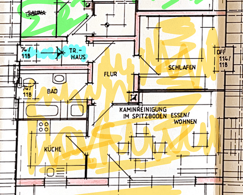 Prenájom bytu 2-izbový 62 m², Heidestraße 14, Friolzheim Prenájom bytu 2-izbový 62 m², Heidestraße 14, Friolzheim