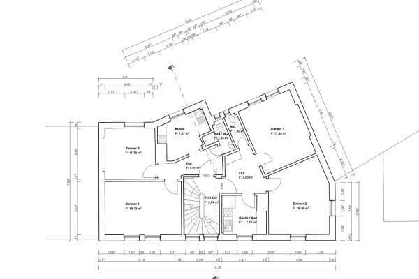 Prenájom bytu 2-izbový 46 m², Paulusstr. 22/1, Stuttgart Prenájom bytu 2-izbový 46 m², Paulusstr. 22/1, Stuttgart