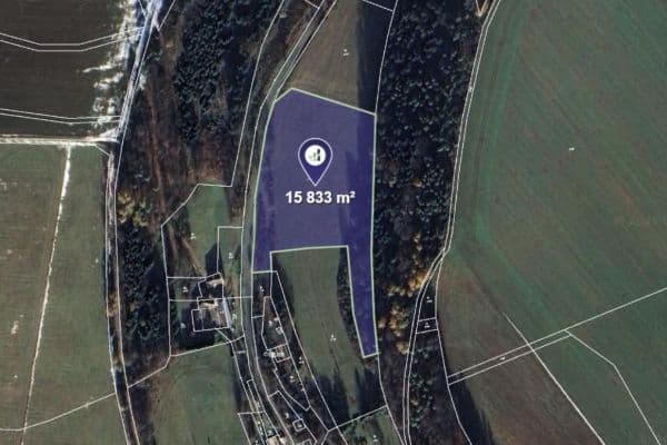 Predaj pozemku 15.833 m², Květná Predaj pozemku 15.833 m², Květná