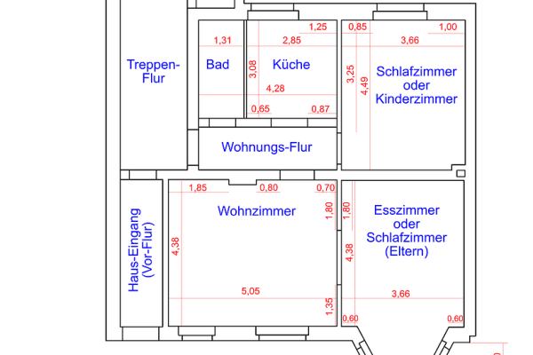 Prenájom bytu 3-izbový 83 m², Iserlohn Prenájom bytu 3-izbový 83 m², Iserlohn