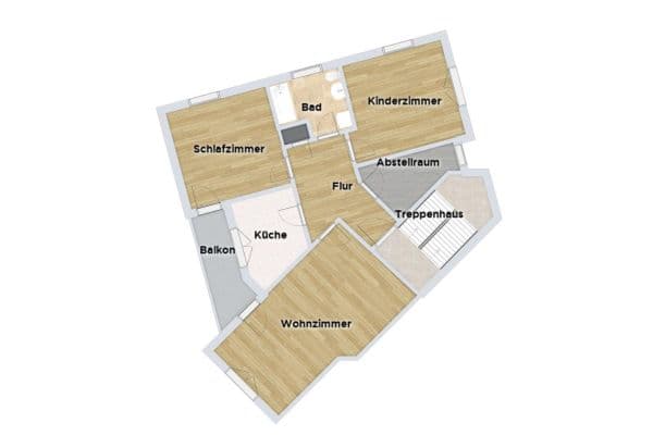 Prenájom bytu 3-izbový 85 m², Steinstraße 51, Schönebeck Prenájom bytu 3-izbový 85 m², Steinstraße 51, Schönebeck