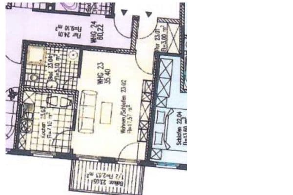 Prenájom bytu 1-izbový 38 m², Bernhardystraße 51, Halle, Sasko-Anhaltsko Prenájom bytu 1-izbový 38 m², Bernhardystraße 51, Halle, Sasko-Anhaltsko