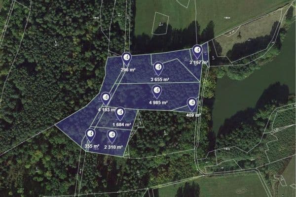 Predaj pozemku 20.054 m², Stříbřec Predaj pozemku 20.054 m², Stříbřec