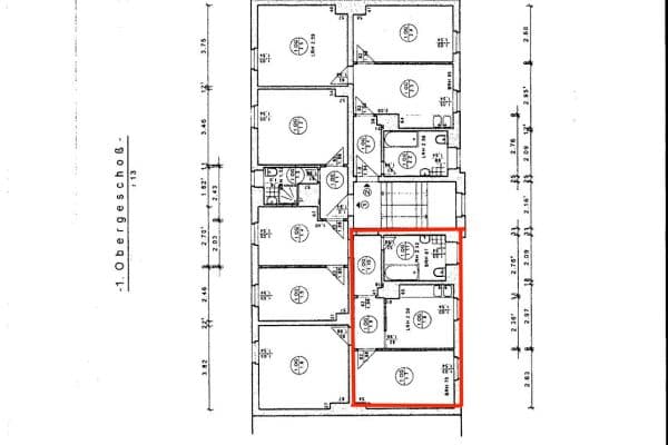 Prenájom bytu 2-izbový 51 m², Halleschestraße 13, Dessau-Roßlau, Sasko-Anhaltsko Prenájom bytu 2-izbový 51 m², Halleschestraße 13, Dessau-Roßlau, Sasko-Anhaltsko