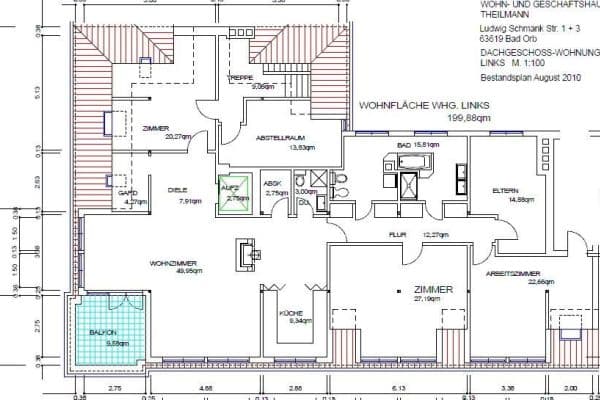 Prenájom bytu 5-izbový 200 m², Ludwig-Schmank-Str.1, Bad Orb Prenájom bytu 5-izbový 200 m², Ludwig-Schmank-Str.1, Bad Orb