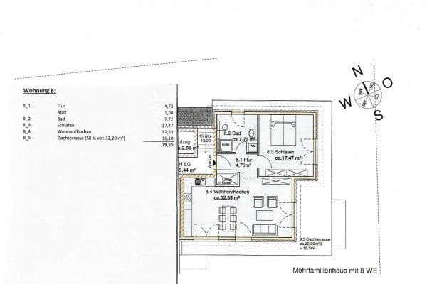 Predaj bytu 2-izbový 80 m², Bad Schwartau Predaj bytu 2-izbový 80 m², Bad Schwartau