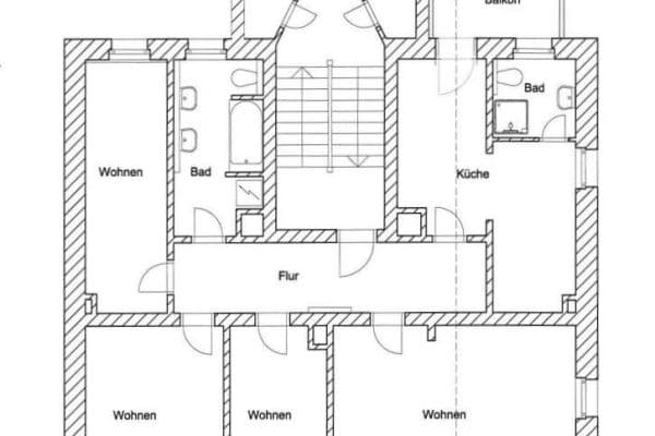 Prenájom bytu 4-izbový 106 m², Stötteritzer Landstraße 30, Leipzig, Sasko Prenájom bytu 4-izbový 106 m², Stötteritzer Landstraße 30, Leipzig, Sasko
