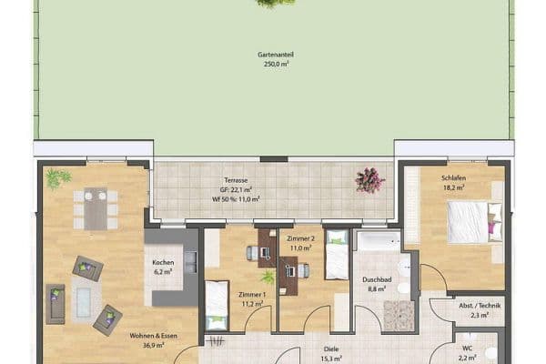 Predaj bytu 4-izbový 123 m², Ludwigshafen Predaj bytu 4-izbový 123 m², Ludwigshafen