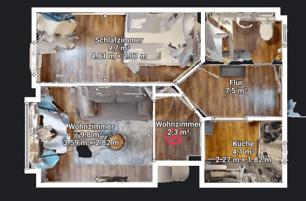 Prenájom bytu 2-izbový 34 m², Washingtonweg 1A, Hannover, Dolné Sasko Prenájom bytu 2-izbový 34 m², Washingtonweg 1A, Hannover, Dolné Sasko