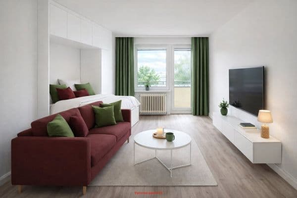 Prenájom bytu 1-izbový 27 m², Sovova, Karviná-Ráj Prenájom bytu 1-izbový 27 m², Sovova, Karviná-Ráj