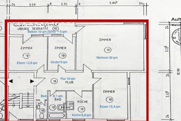 Predaj bytu 4-izbový 97 m², Wehr-Öflingen Predaj bytu 4-izbový 97 m², Wehr-Öflingen