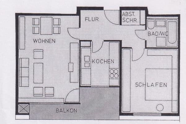 Predaj bytu 2-izbový 58 m², Fritz-Ulrich-Weg 7, Stuttgart-Möhringen Predaj bytu 2-izbový 58 m², Fritz-Ulrich-Weg 7, Stuttgart-Möhringen